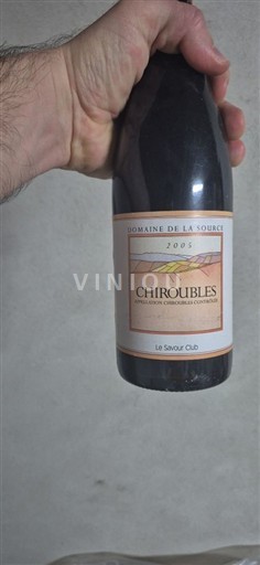 Beaujolais Chiroubles Domaine La Source 2005