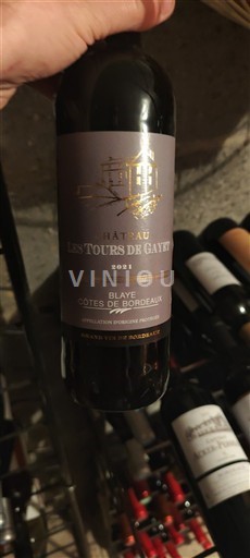 Bordeaux Blaye-Côtes-de-Bordeaux Château Les Tours de Gavet 2021