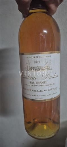 Bordeaux Sauternes Château Don 1997