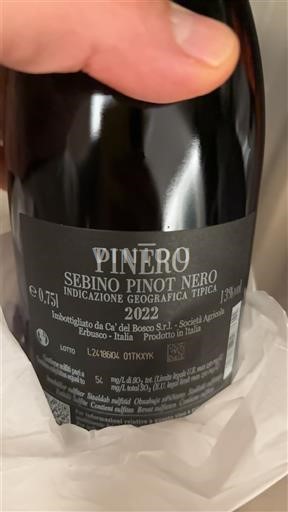 Lombardy Không được chỉ định Ca' del Bosco Pinero 2022