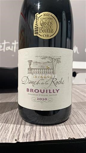 Beaujolais Brouilly Domaine S Dames de la Roche 2020