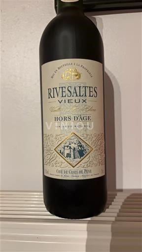 Rosellón Rivesaltes Cave de Cases de Pêne Vieux Hors d'Âge 2007