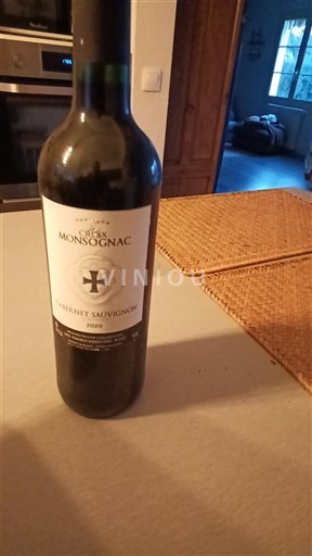 Bordeaux Château Monsognac Cabernet Sauvignon 2020