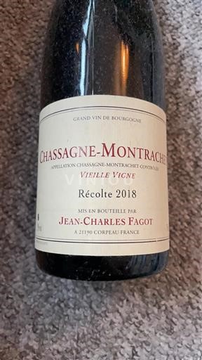 Bourgogne Chassagne-Montrachet Jean-Charles Fagot Vieille Vigne 2018