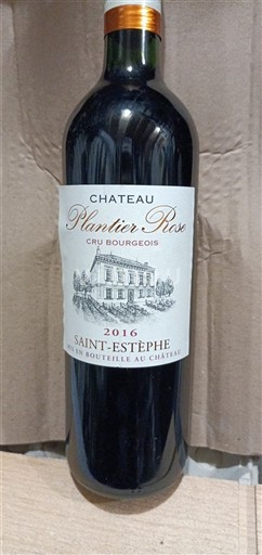 Bordeaux Saint-Estèphe Château Plantier Rose 2016
