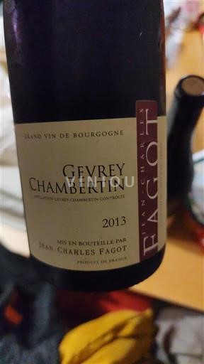 Burgundsko Gevrey-Chambertin Jean Charles Fagot 2013