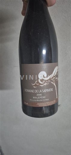 Langvedok Malepère Domaine La Sapinière 2006