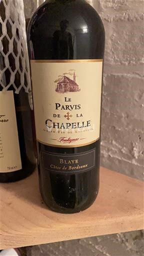 Bordeaux Blaye-Côtes-de-Bordeaux Le Parvis de la Chapelle 2016