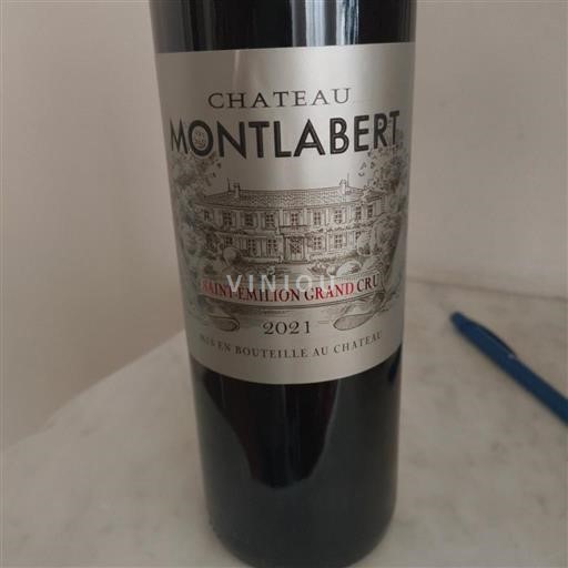 Bordeaux Saint-Émilion Grand Cru Grand Cru Château Montlabert 2021