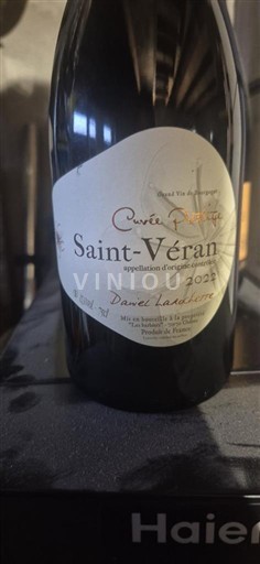 Burgundsko Saint-Véran Daniel Larochette Prestige 2022