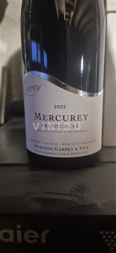 Burgundsko Mercurey Premier Cru Domaine Garrey & Fils 2022