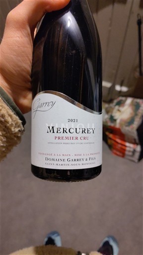 Borgoña Mercurey Premier Cru Domaine Garrey & Fils 2021