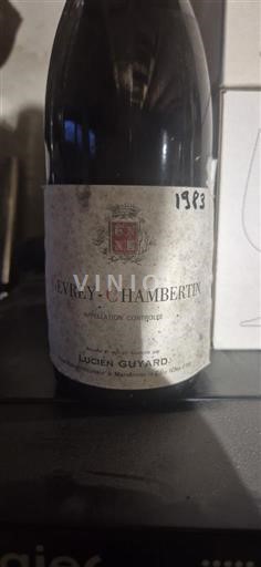 Borgoña Gevrey-Chambertin Lucien Guyard 1983
