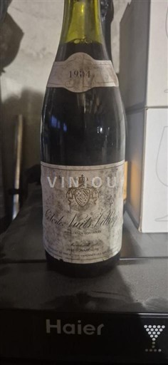 Burgundsko Côte de nuits villages Grand Cru Jean Bonardière Côte de nuits Villages 1984