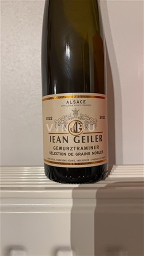 Alsace Jean Geiler Sélection de Grains Nobles 2022