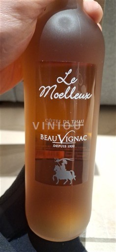 Languedoc ja Roussillon Thau Rannikon Viinit Beauvignac Le Moelleux 2019