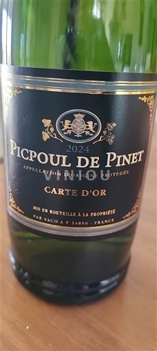 Languedoc Picpoul-de-Pinet Carte d'Or 2024