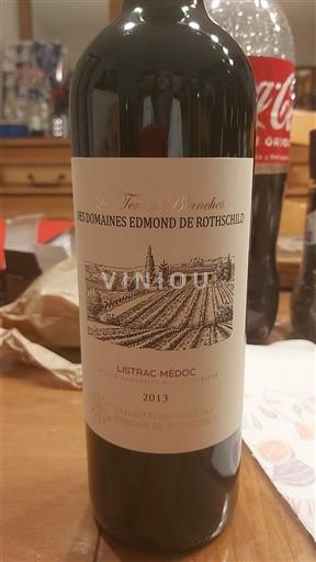 Bordeaux Listrac-Médoc Domaine Les Domaines Edmond de Rothschild Les Trois Branches 2013
