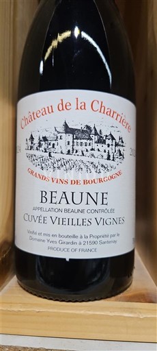 Burgundi Beaune Château La Charrière Vieilles Vignes 2024