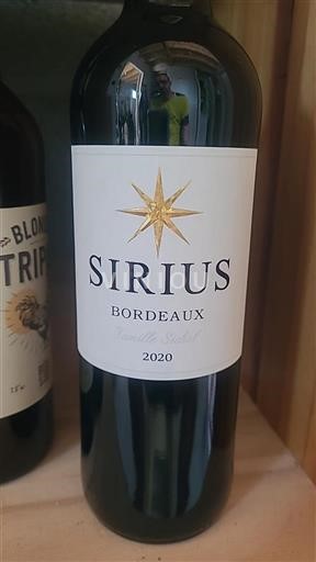 Bordeaux Famille Sichel Sirius 2020