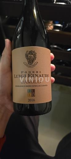 Piemonte Barolo Poderi Luigi Einaudi 2016