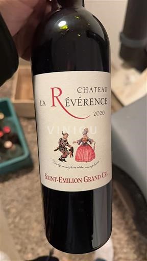 Bordeaux Saint-Émilion Grand Cru Château La Révérence 2020