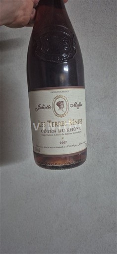 Vale do Ródano Côtes-do-Ródano Juliette Maffre Les Terres Bénies 2007