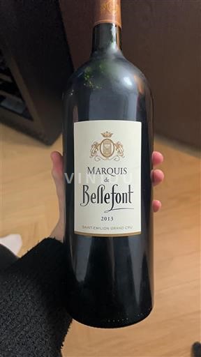 Bordeaux Saint-Émilion Grand Cru Grand Cru Marquis de Belsefont 2013