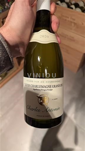 Víno Blanc sec Charles Antonin 2020 Francie Burgundsko Corton-Charlemagne AOC Grand Cru