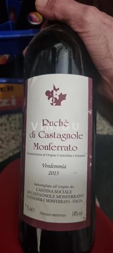 Piemonte Ruché di Castagnole Monferrato Cantina Sociale di Castagnole Monferrato 2015