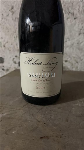 Burgundsko Santenay Hubert Lamy Clos des Hâtes 2016