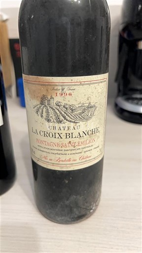 Bordeaux Montagne Saint-Émilion Château La Croix Blanche 1996