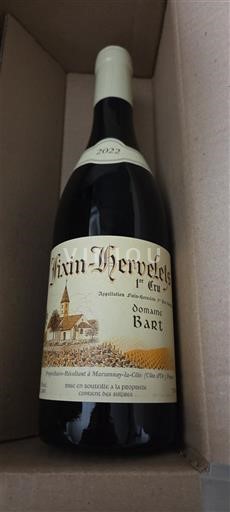 Burgundy Fixin Premier Cru Domaine Bart Fixin-Hervelets 1er Cru 2022
