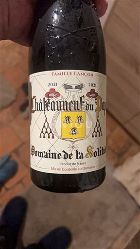 Valle del Ródano Châteauneuf-du-Pape. Domaine La Solitude 2021