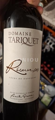 Sudoeste Côtes de Gascogne Domaine Tariquet Réserve 2019