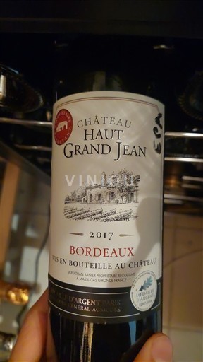 Bordeaux Château Haut Grand Jean 2017