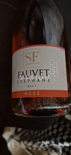 Sparkling Wines Rosé brut Brut Rosé Stéphane Fauvet Non millésimé France Champagne AOC