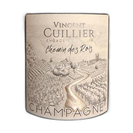 Sparkling Wines Blanc brut-nature Chemin des Rois Vincent Cuillier 2018 France Champagne AOC