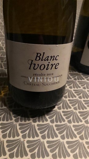 Alsazia Pinot bianco Château Soucherie Blanc Ivoire 2019