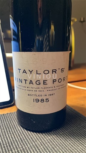 Portugal Oporto Taylor's Vintage Port 1985