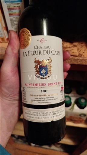 Bordeaux Saint-Émilion Grand Cru Château La Fleur du Casse 2007