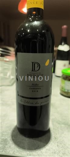 Sydvestfrankrig Cahors Domaine Prince 2019