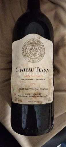 Bordeaux Saint-Julien Château Teynac 1997