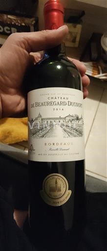 Bordeaux Château Beauregard-Ducourt 2016