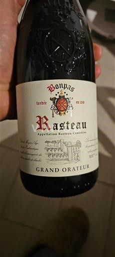 Valle del Rodano Rasteau Bonpas Grand Orateur 2024