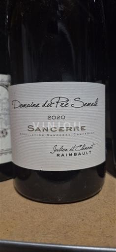 Loiredalen Sancerre Domaine Pré Semelé 2020