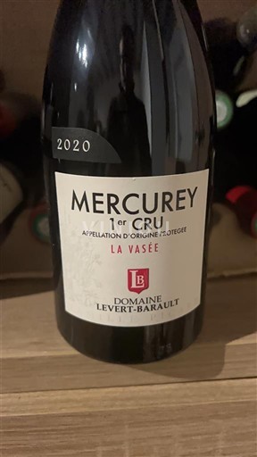 Burgundsko Mercurey Premier Cru Domaine Levert-Barault La Vasée 2020