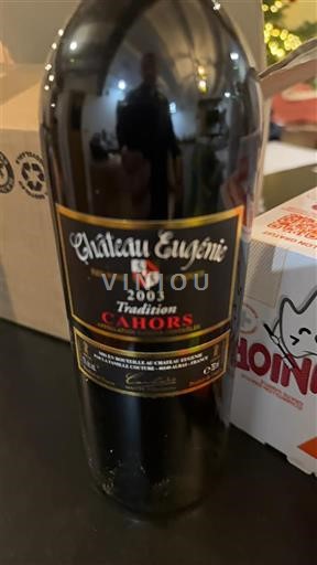 Weine Rouge sec Tradition Château Eugénie 2003 Frankreich Südwestfrankreich Cahors AOC