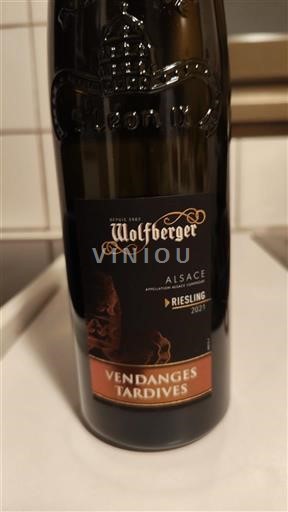 Алзас Аласас Vendanges Tardives Wolfberger 2021