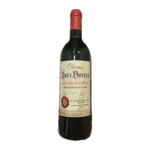 Bordeaux Saint-Émilion Grand Cru Château Haut Pontet 1989
